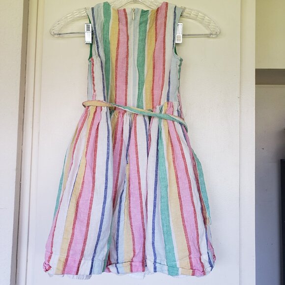 Miniboden Other - Striped girls dress lined with a chiffon skirt underneath. Size 7/8 Miniboden